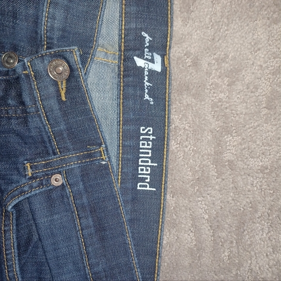 7 for all mankind 33x32 Standard denims - Picture 5 of 8